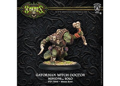 Hordes Minion: Gatorman Witch Doctor 