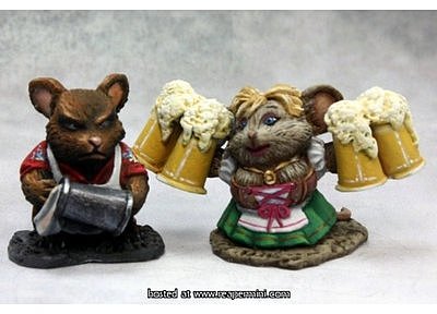 03633: Mousling Bartender and Wench 