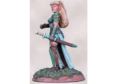 Female Elven Fighter With Long Sword 