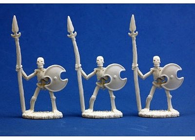 77001: Skeletal Spearmen (3) 