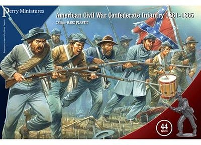 南北戦争　南軍歩兵　1861-65年 