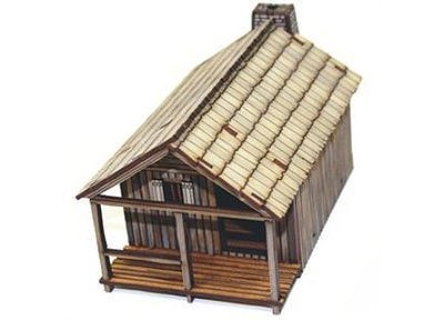 28mm American Legends: New France Pioneer's Cabin 