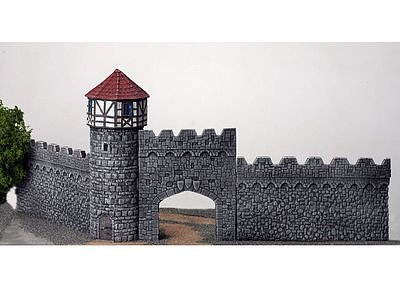 町の防壁 