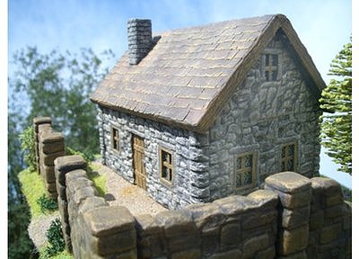 石造りの小屋 