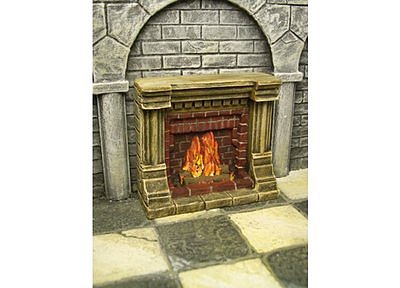 立派な暖炉 