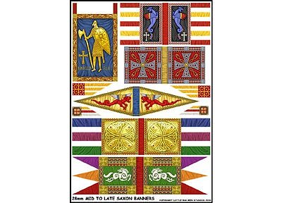 Mid To Late Saxon Banners 