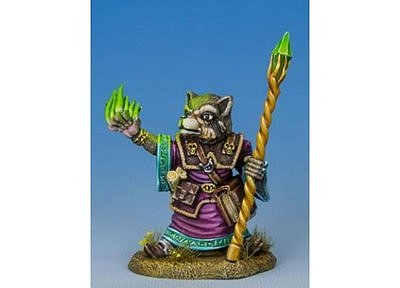 Critters: Raccoon Mage with Staff 