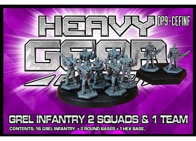 C.E.F. GREL Infantry 2 Squads and 1 Team Pack 