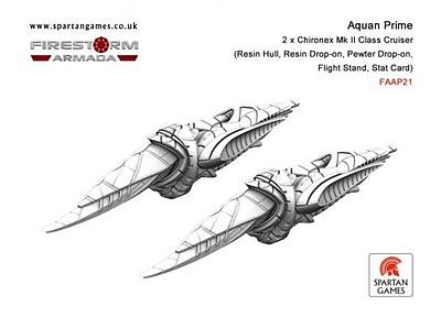 Aquan Prime: Chironex Mk II Class Cruiser (2) 