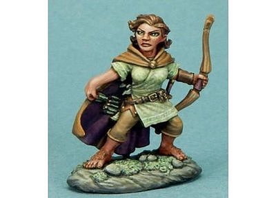 Female Halfling Ranger with Bow 