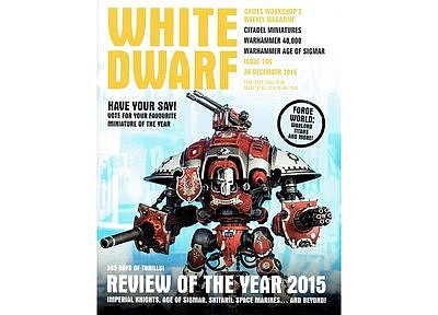 週刊ホワイトドワーフ100号（英語版） １２月２６日発売