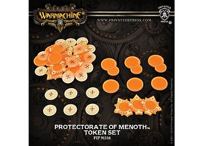 Warmachine: The Protectorate Of Menoth Faction Token Set 