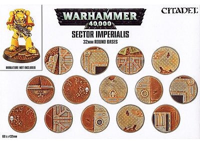 Sector Imperialis 32mm Round Bases 