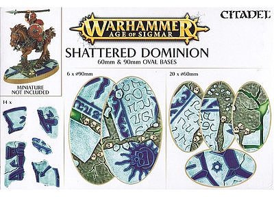 Shattered Dominion 60 & 90mm Oval Bases 