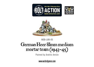 German Heer 81mm medium mortar team (1943-45) 