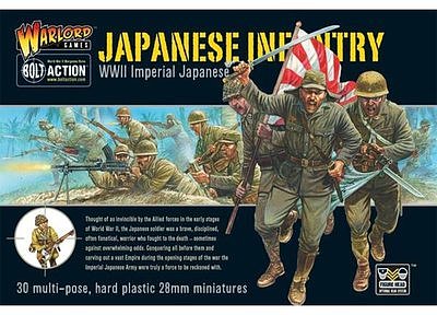 Imperial Japanese infantry plastic boxed set 