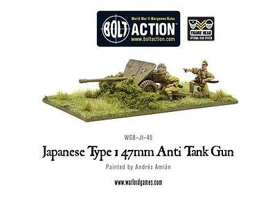 Japanese Type 1 47mm Anti Tank Gun 