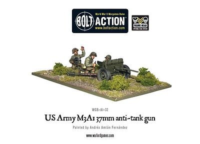 US Army M3A1 37mm anti-tank gun 