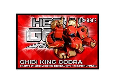 Gen Con 2016 Chibi King Cobra 