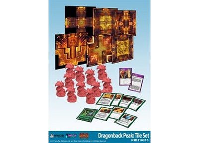 Super Dungeon Explore: Dragonback Peaks Tile Pack (Expansion) with Japanese 