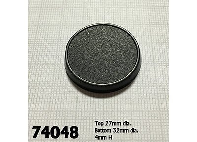 74048: 32mm Round Gaming Base (10) 