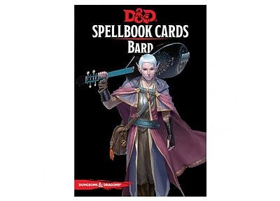 Dungeons & Dragons 5th Edition RPG: Bard Spellbook Deck (110 Cards) 