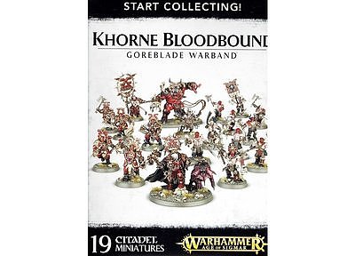 Start Collecting! Khorne Bloodbound Goreblade Warband 