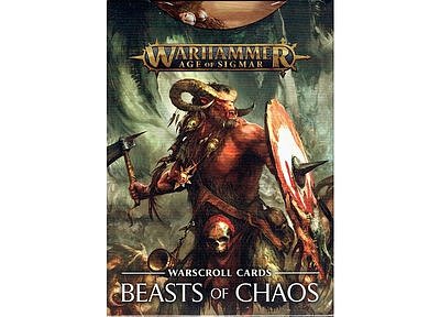 Warscroll Cards: Beasts of Chaos (Japanese) 