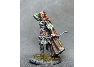 Female Elven Adventurer with Bow 