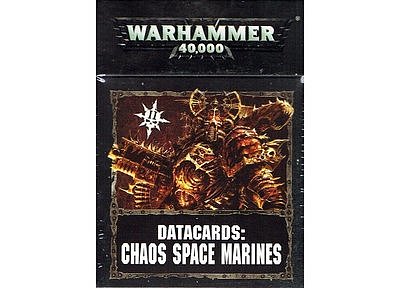 Datacards: Chaos Space Marines (English) 