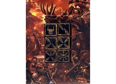 Chaos Space Marines Dice 
