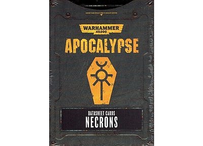 Apocalypse Datasheet Cards: Necrons (English) 