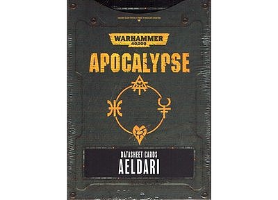 Apocalypse Datasheet Cards: Aeldari (English) 