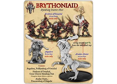 Brythoniaid Dyndraig Monstrous Infantry Starter Host 