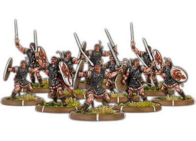 warriors of dyngonwy, rhyfelwr unit (10x warriors) 