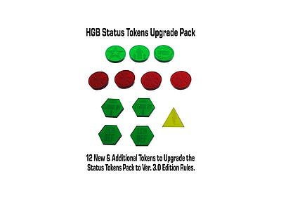 Heavy Gear Blitz Status Tokens Upgrade Pack 2nd to 3rd Edition 