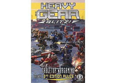 Heavy Gear Blitz! Tabletop Wargaming - 3rd Edition Rules - Version 3.1 - Small Format 
