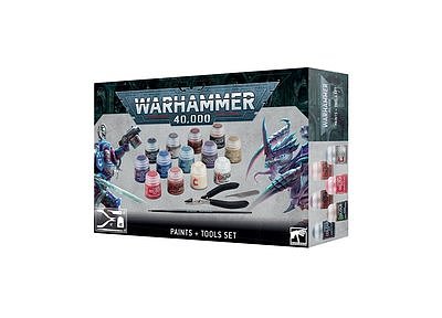 WARHAMMER 40000: PAINTS+TOOLS 