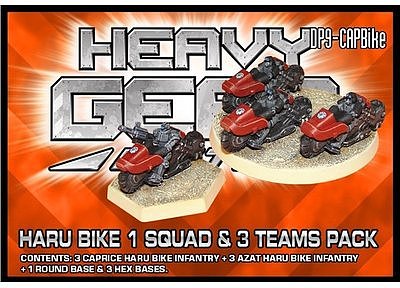 Caprice Haru Bike Infantry 1 Squad & 3 Teams Pack 