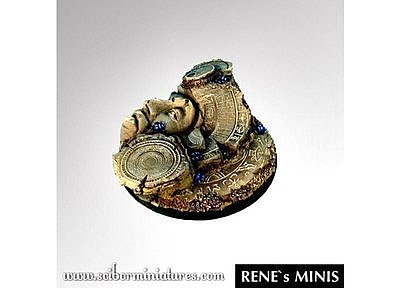 Egyptian Ruins 60mm Round Base 