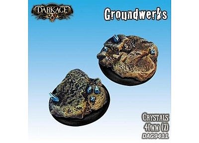 Groundwerks Base Inserts - 40mm Crystals (2) 