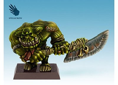Black Orc with two-handed blade 