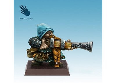 Dwarf with a big gun 