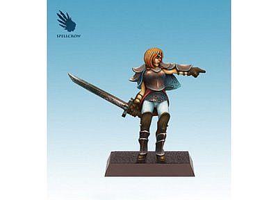 Female with sword 