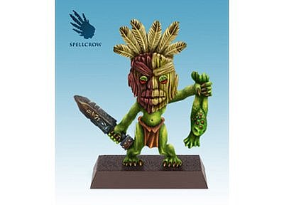 Goblin with a frog 