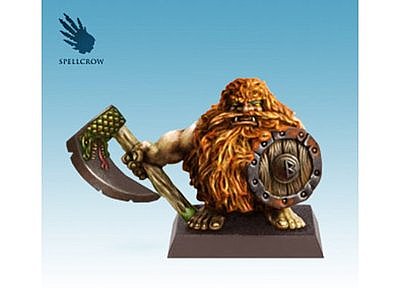 Northern Dwarf with an axe and shield 