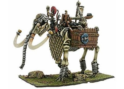 Skeleton War Mammoth with Catapult 
