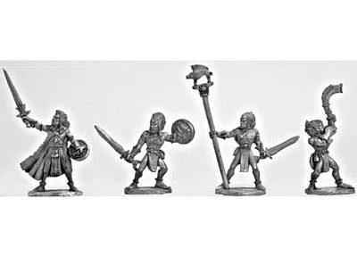 Wood Elf Swordsmen Command Group 