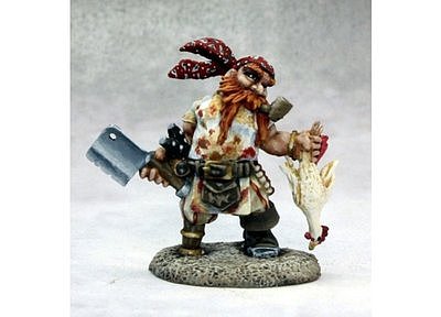 03626: Gruff Grimecleaver, Dwarf Pirate Cook 