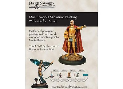 Dark Sword Masterworks Miniature Painting with Marike Reimer 4 DVD Set 